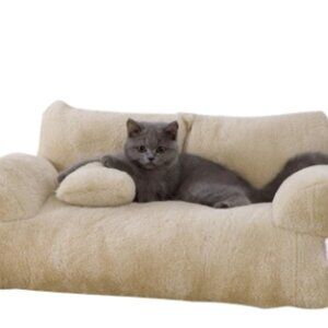 Dog bed cat bed pet bed, with thickened PP cotton dog cave bed and sofa